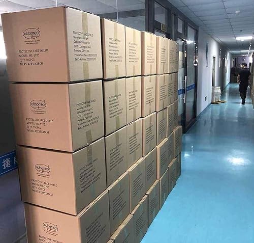 Miniatura 8 de ObboMed ME-1705 - Máscara facial de seguridad antivaho reutilizable, correa ajustable, esponja para ojos y protección facial completa, visión clara,