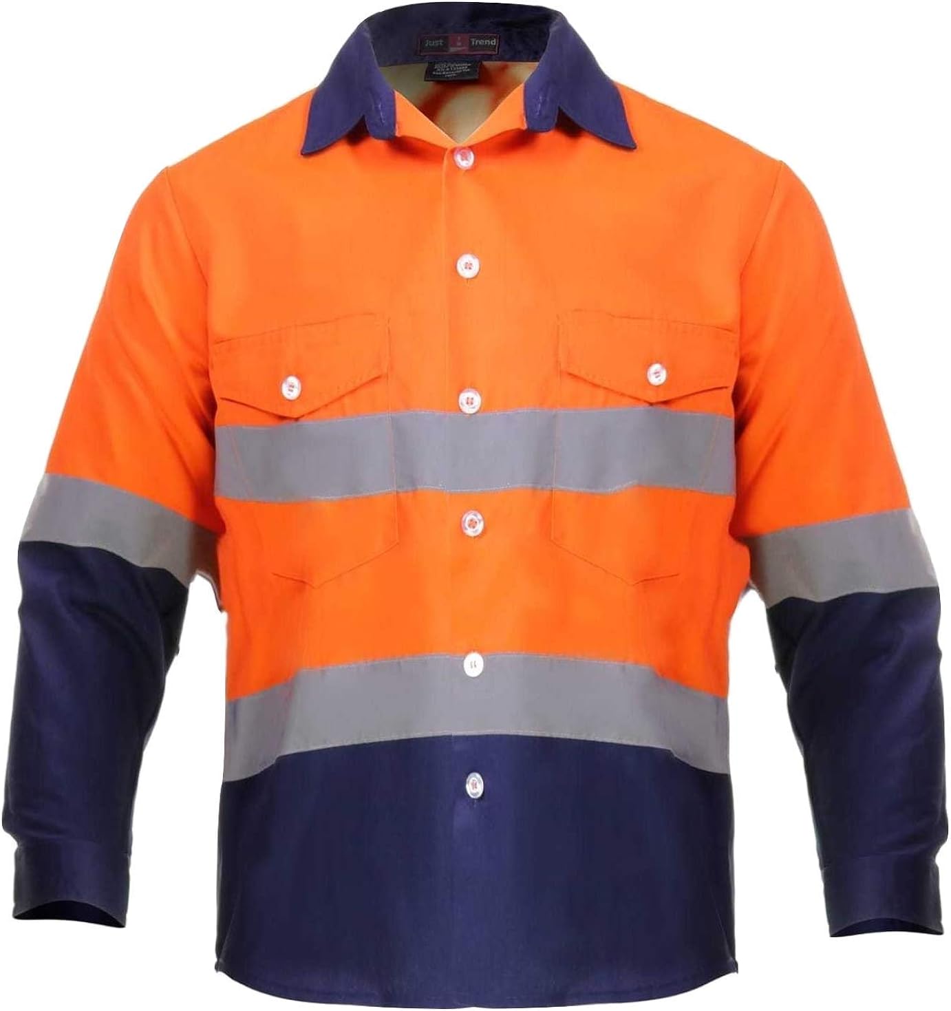 Just In Trend High Visibility Hi Vis Reflective Safety Work Shirts