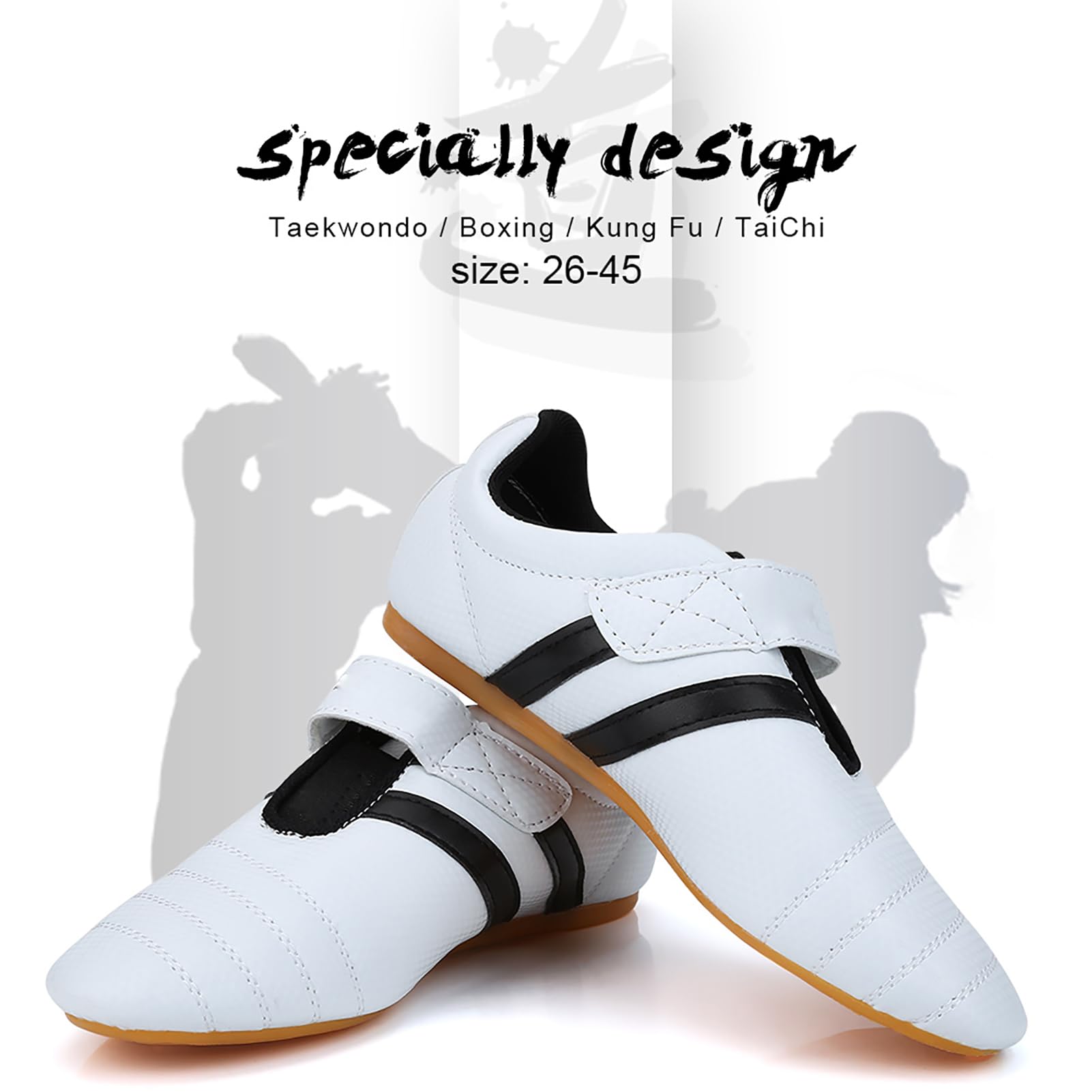 Taekwondo Schuhe Männer Frauen Kinder Kampfkunst Karate Kung Fu Tai Chi komfortable leichte Training Sportschuhe 34