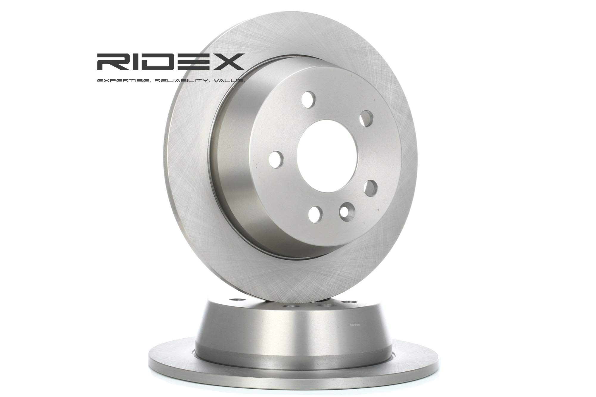 RIDEX 82B0115 2x Disco freno Posteriore senza viti/bulloni Compatibilità con MERCEDES-BENZ VITO Furgonato 638