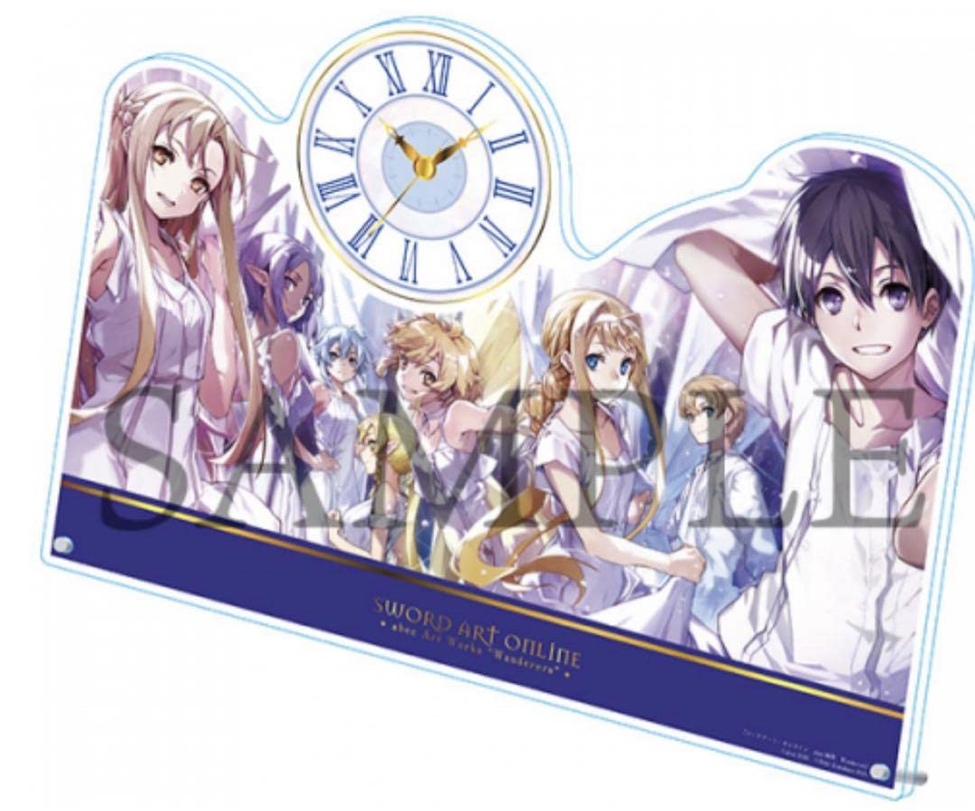 Amazon.co.jp: SAO abec画集 Wanderers 特典 アクリルクロック Amazon.co.jp: SAO abec画集 Wanderers 特典 アクリルクロック
