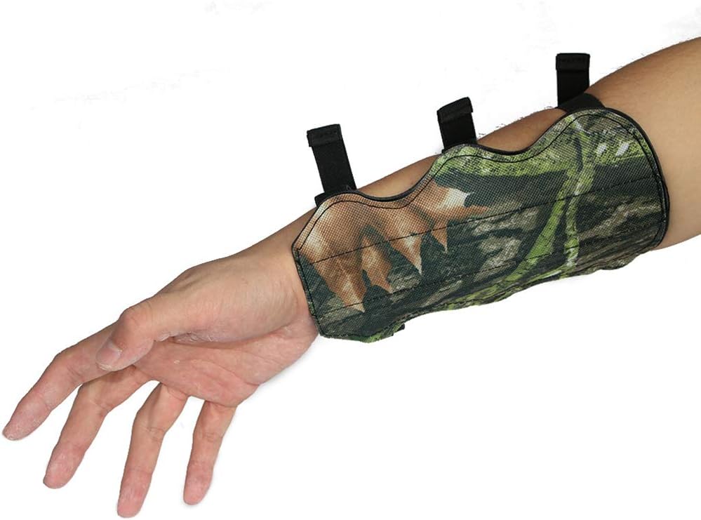 Amosfun Leather Oxford Safe Armband Adjustable Triple Buckle Strap