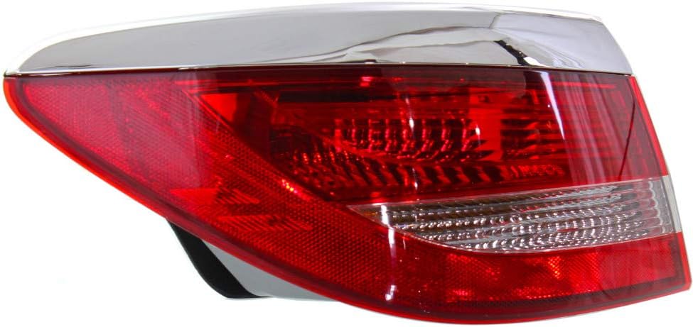 CarLights360 For 2012-2017 Buick Verano Rear Tail Light Driver Side GM2804109 On Body-replaces 22879047