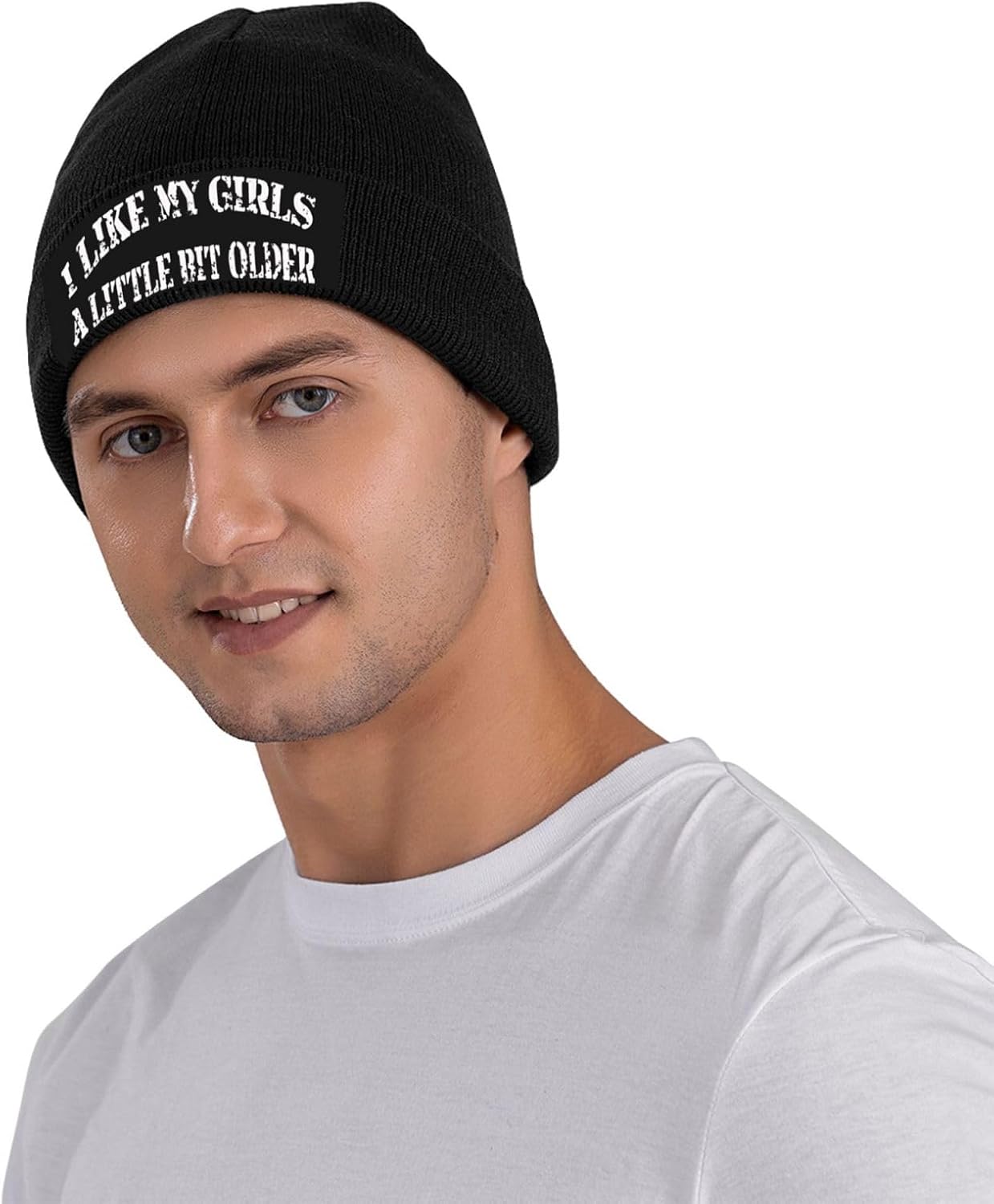 I Like My Girls A Little Bit Older Knit Hat Warm Winter Caps