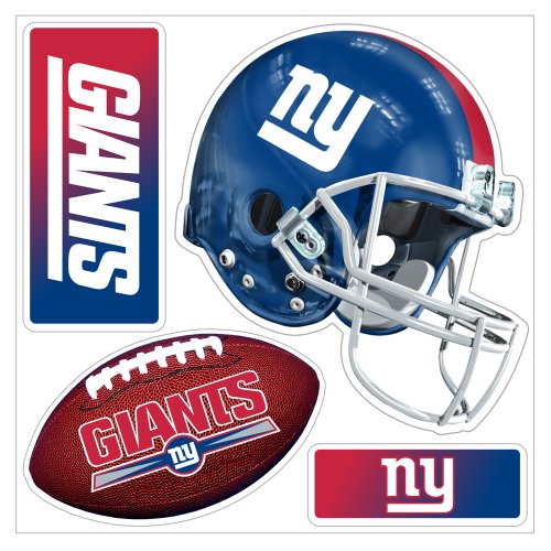 NFL New York Giants 4-Piece 3D Multi-Magnets