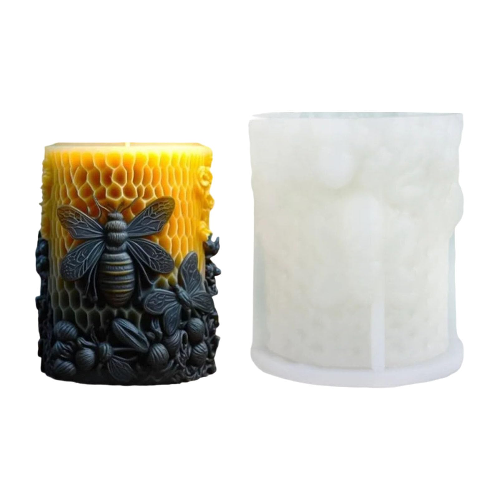 Tsophreniq Additional Elastomer Baking Cast with King Plantdust Pattern Flexible Permanent Cooking Craft Addition Multiple Purpose Elastomer Craft Cast