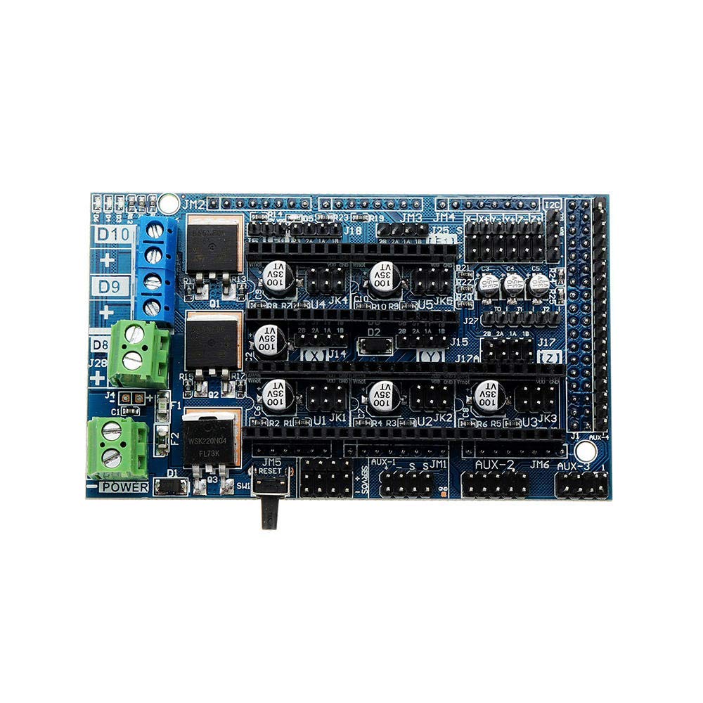 DollaTek Upgrade Ramps1.6 Base On Ramps1.5 Pannello di Controllo a 4 Strati Scheda di espansione Scheda Principale per Parti della Stampante 3D