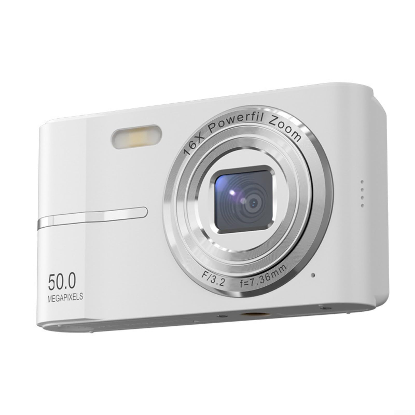 Cámara digital 4K para vlogging de estudiantes con selfie cam recargable 8