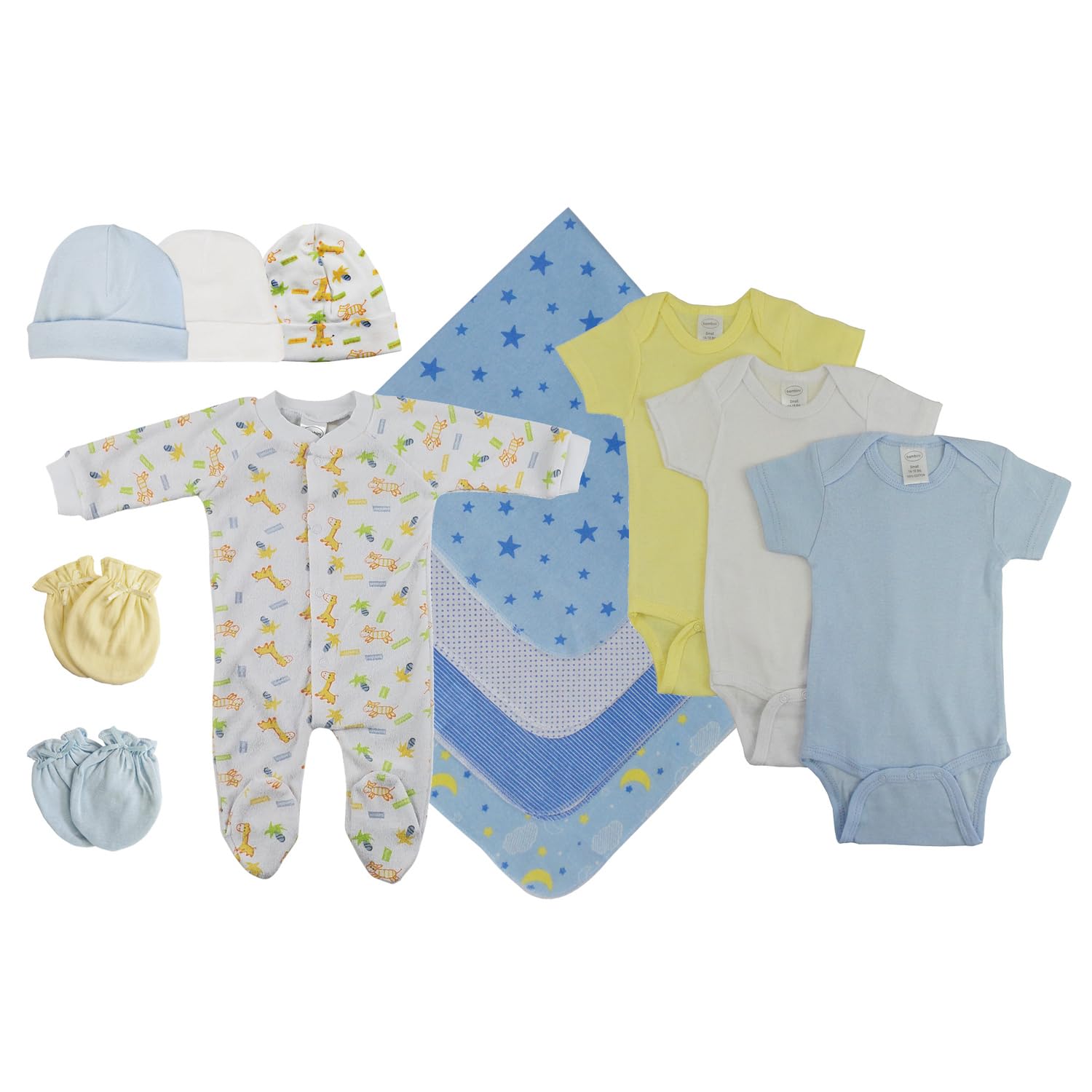 Bambini Baby Boy 13 Pc Layette Sets