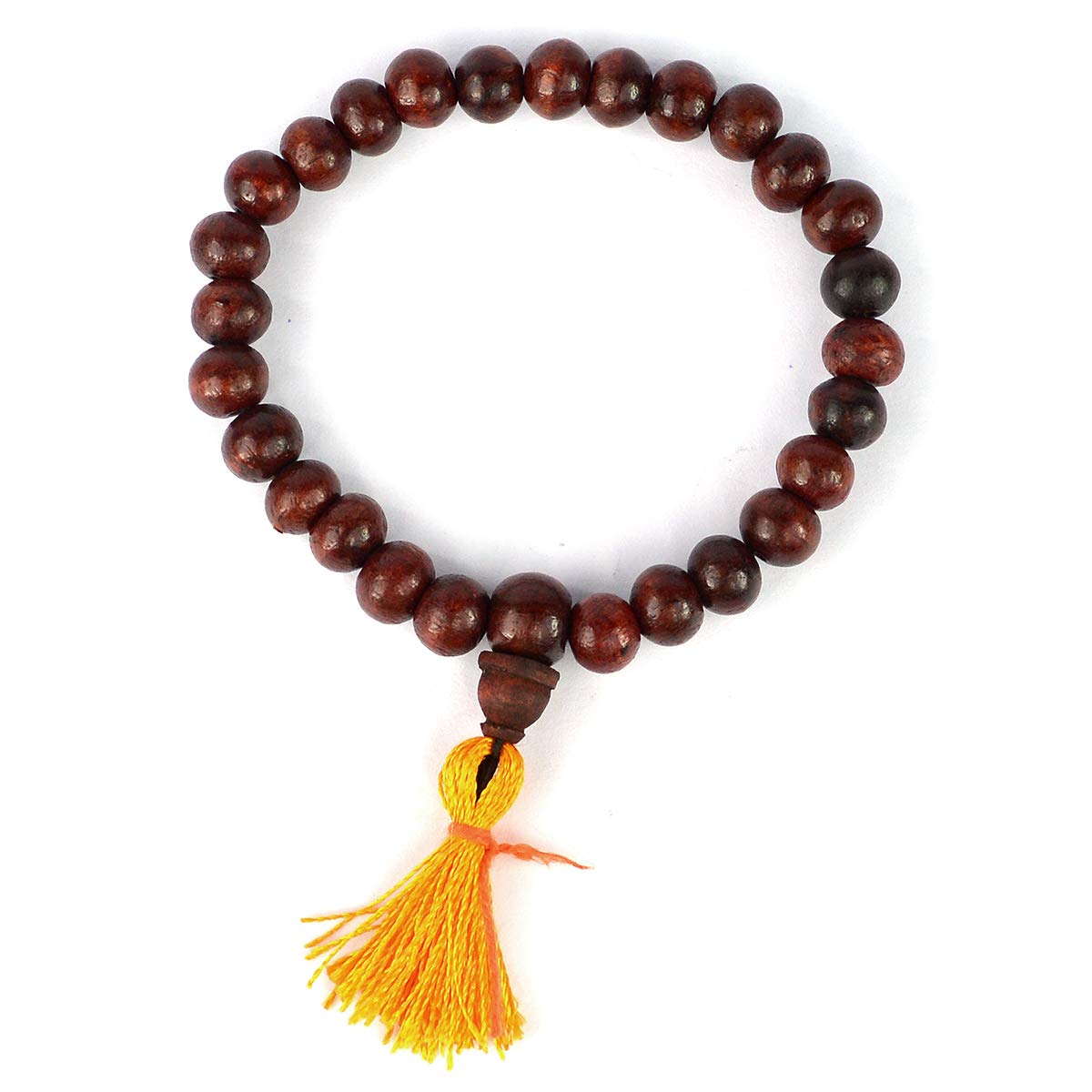 Crystu Natural Wooden Bracelet Round Bead 8 mm Bracelet for Reiki Healing and Crystal Healing Stone (Color : Brown) (B08Z7TGWJT) Amazon Price History, Amazon Price Tracker