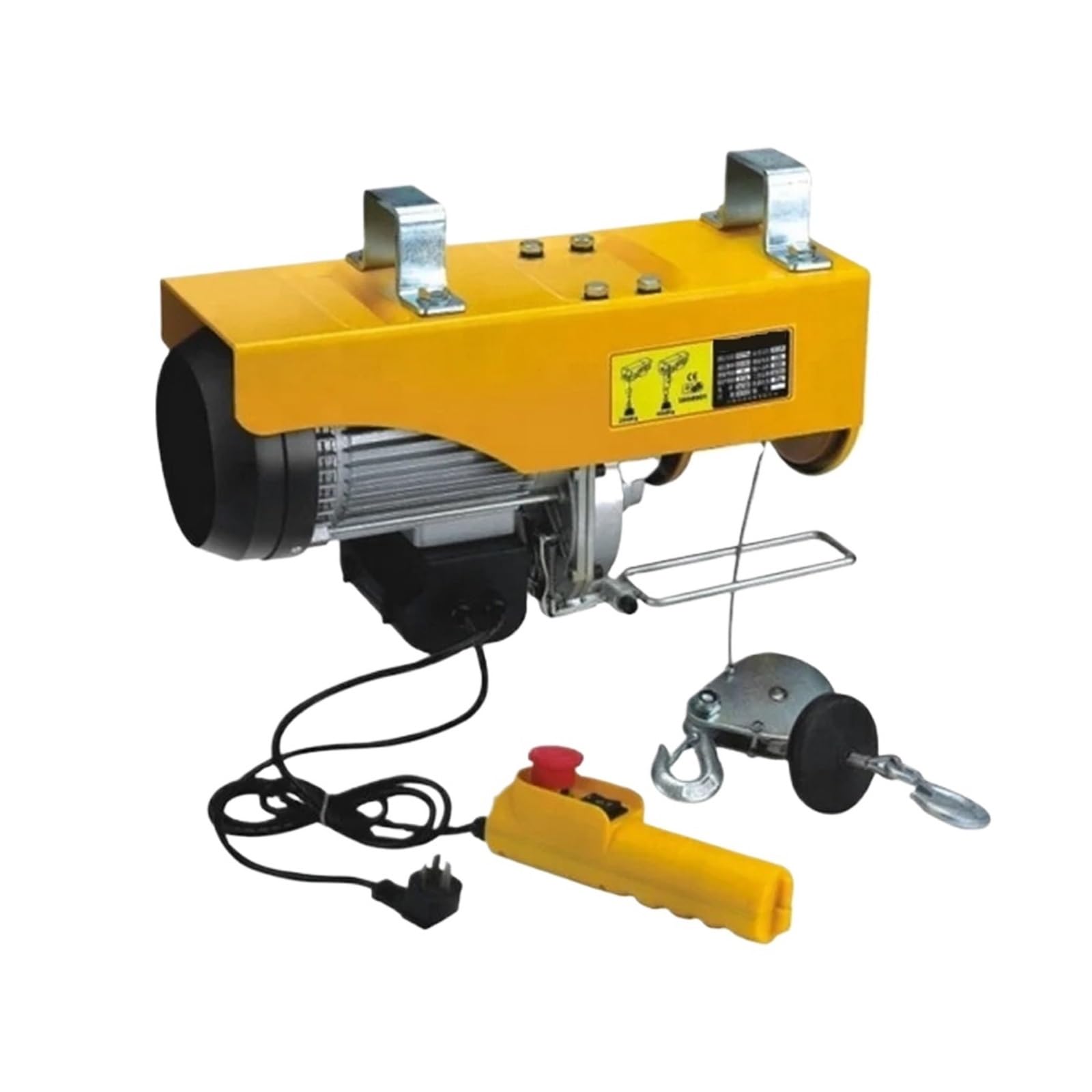 Elektryczny podnośnik kablowy Sprzęt podnoszący PA1200 1200 kg, jednofazowy elektryczny wciągnik, mała wciągarka elektryczna do budowy