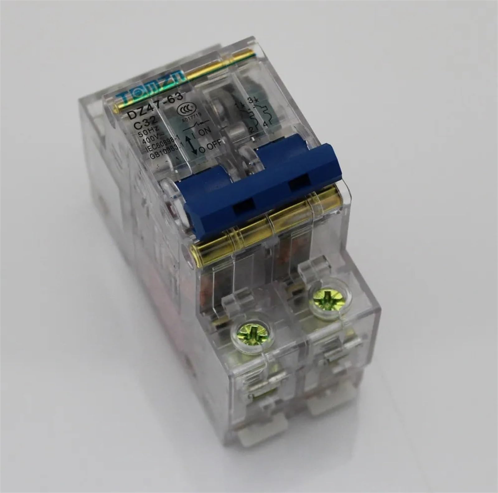 RCGKNNMUZ 3P 16A Transparent case Mini Circuit Breaker MCB Breakers