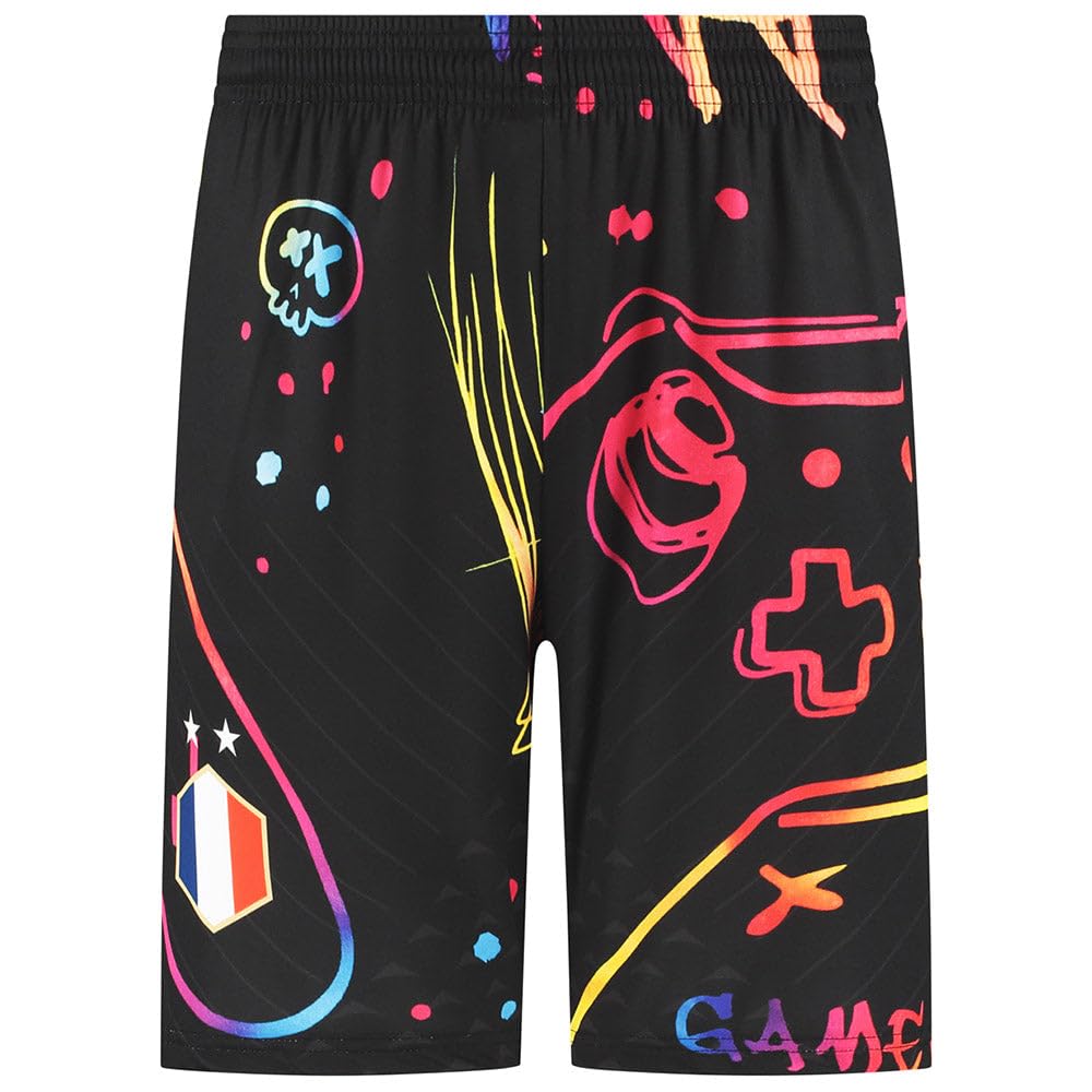 Maillot de Foot France Mbappé - Tenue de Football - Enfants et Adultes - Ensemble Foot