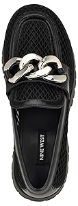 Amazon.com | Nine West Women's Afer2 Loafer, Black 001, 5