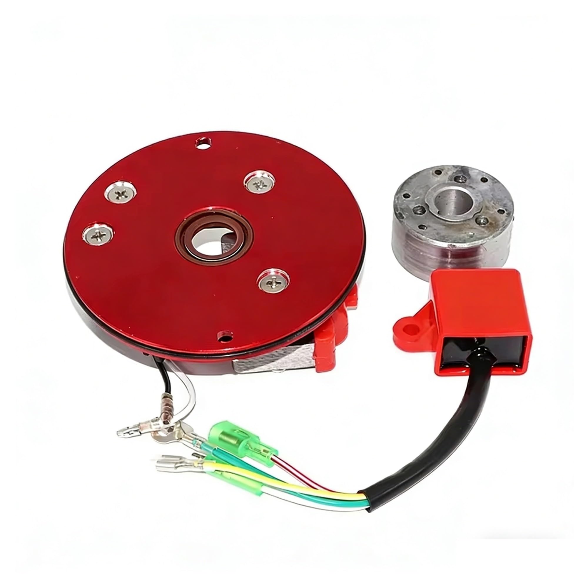 Bobina Accensione Motore Per 50cc 70cc 90cc 150cc Dirt Bike/ATV/Scooter Per Mini Quad Kit Bobina Accensione Universale Per Moto - Statore Rotore Magnetico
