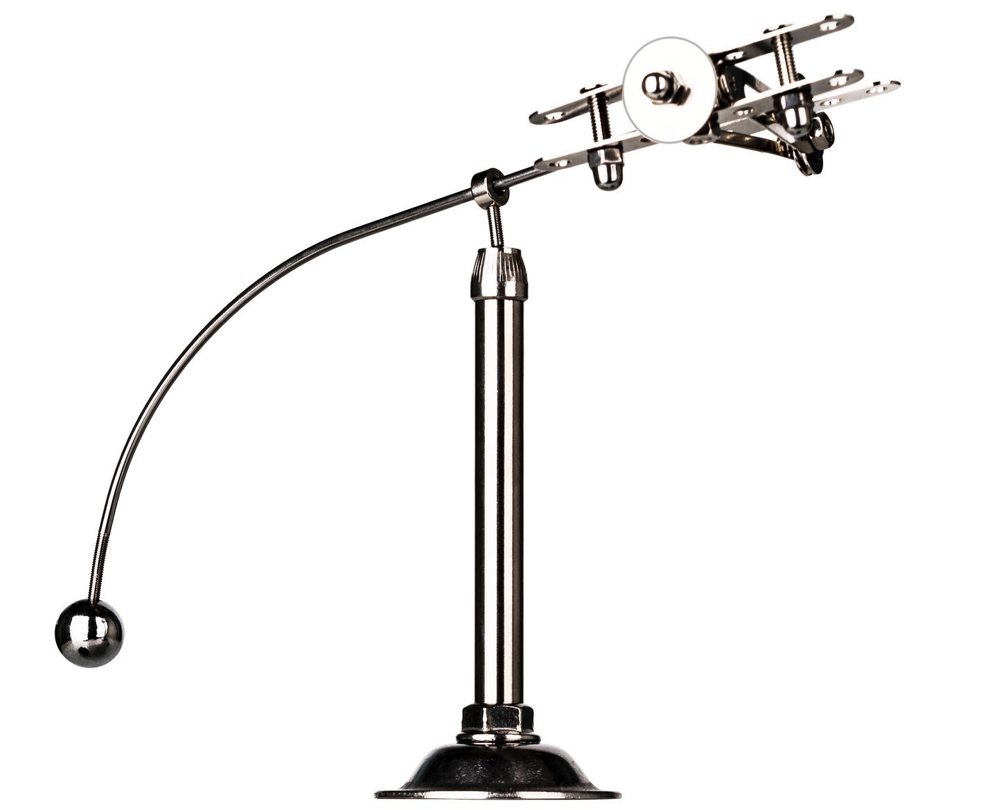 Sunnytech Steel Balance Plane Toy Art balance Toy Balancing