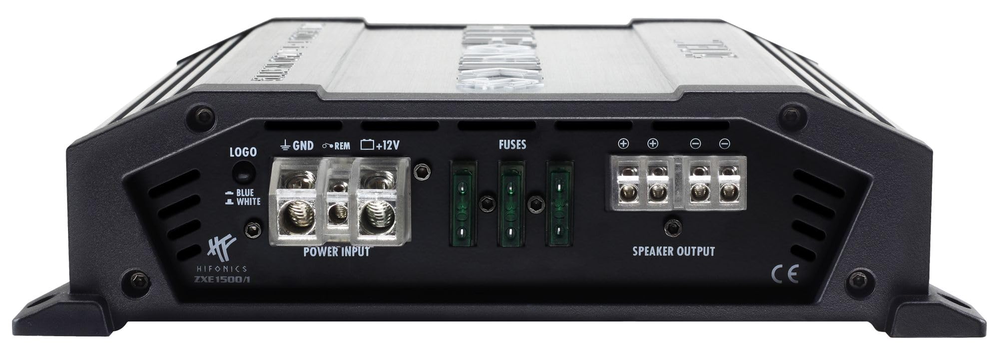 Hifonics ZXE1500/1 | 750 Watt RMS Mono Digital Amplificatore Monoblock 12 V Amplificatore Auto Bass Subwoofer Telecomando
