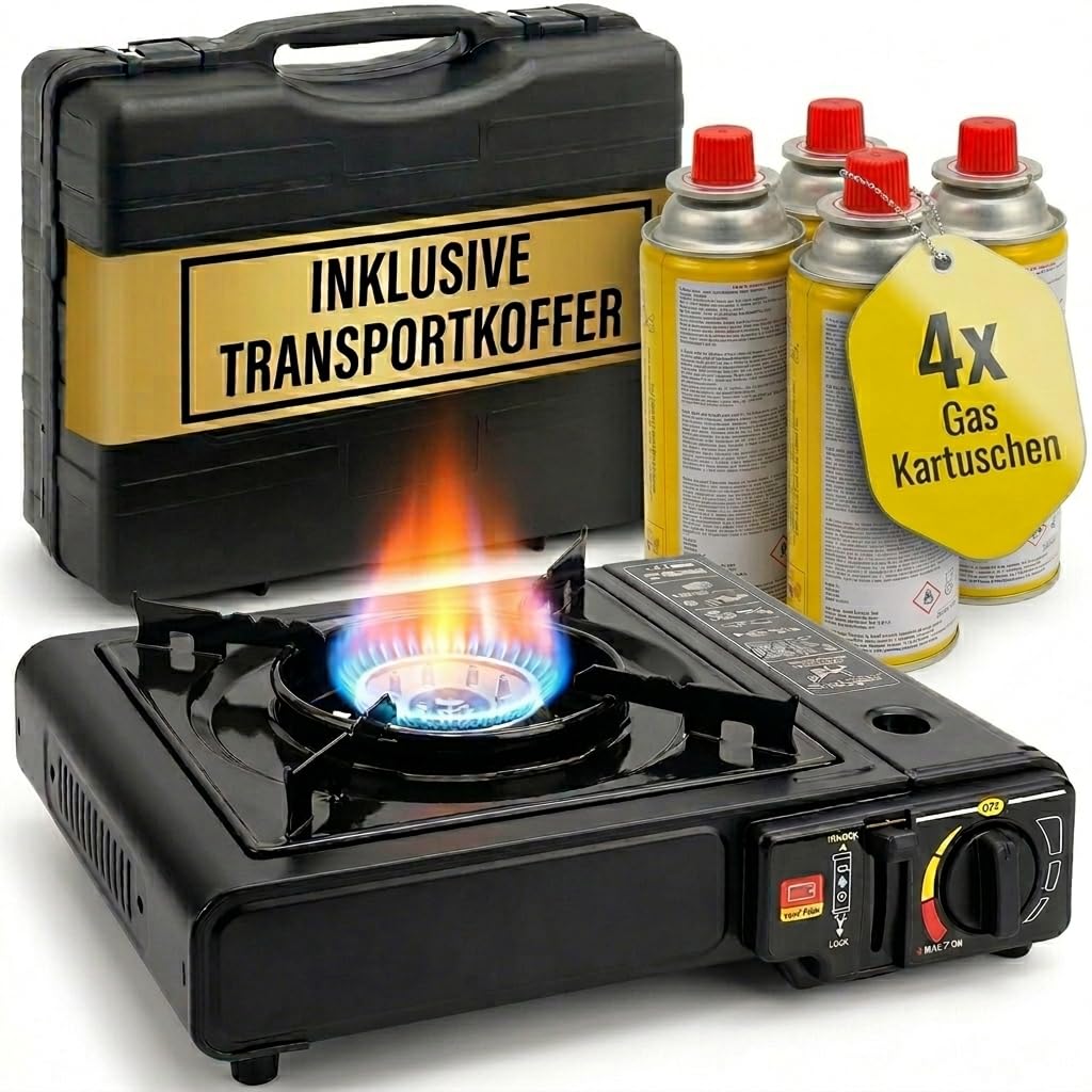 Kompakter Campingkocher