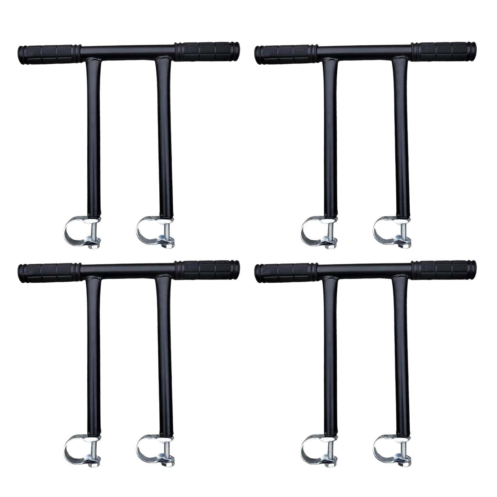 Poignée de poussée réglable en hauteur avec clip simple pour véhicules de 22 mm, 28 mm, 32 mm, 38 mm - Facilite la poussée du guidon de landau antidérapant
