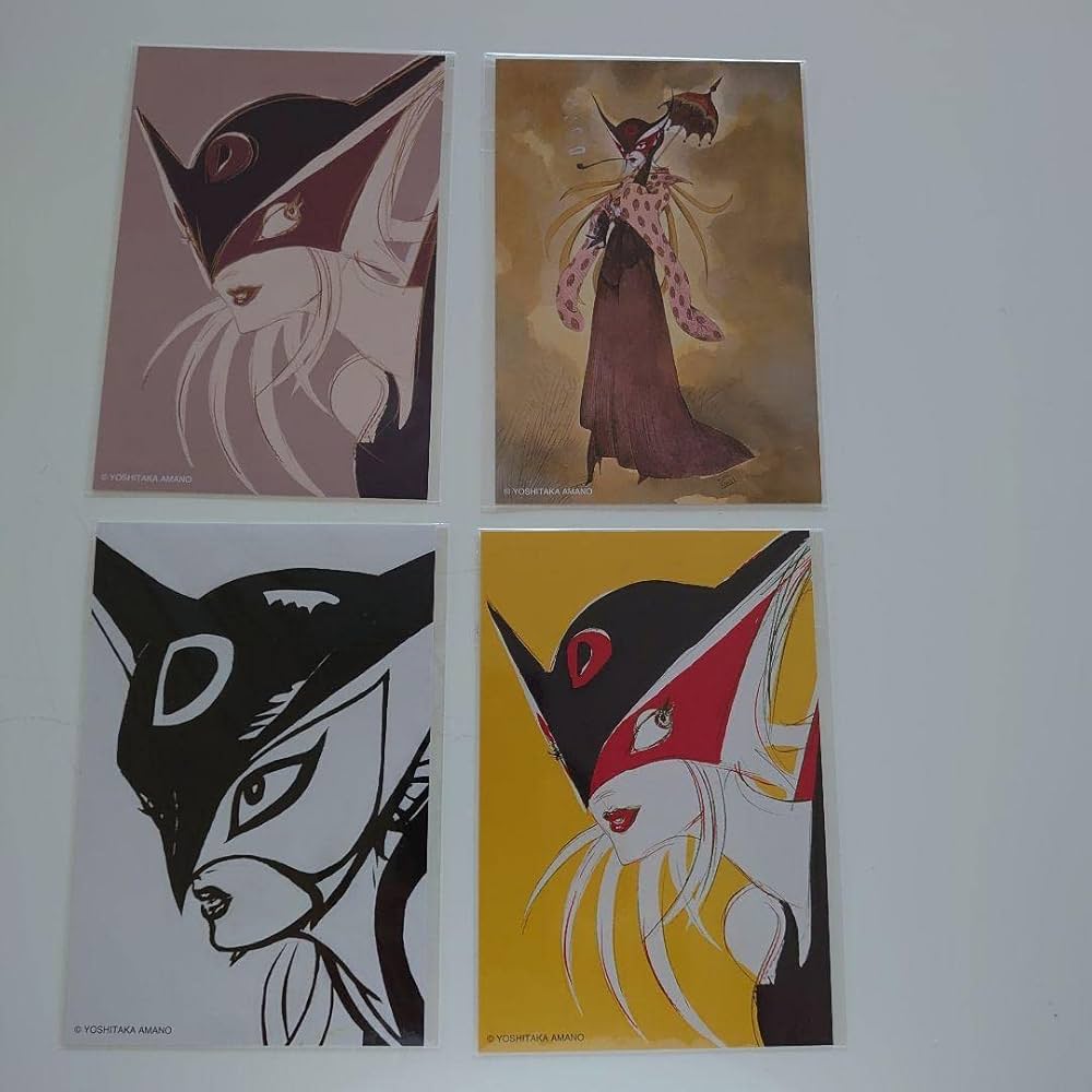 Amazon | 天野喜孝 ポストカード ドロンジョ 会場限定商品 | ポスト