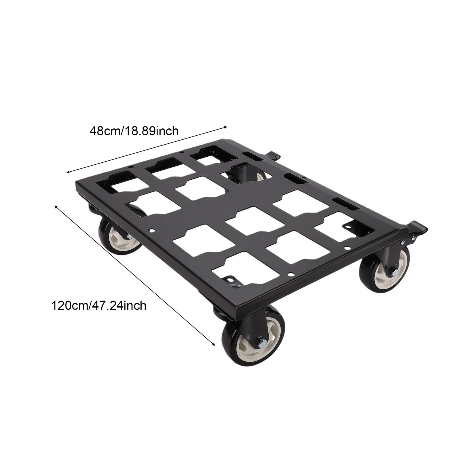 Carro de Herramientas de Alta Resistencia, Carro Rodante con Ruedas con Bloqueo para Taller, Obra o Garaje. Capacidad de 181 Kg (400 LB). Estructura Reforzada de Acero Al