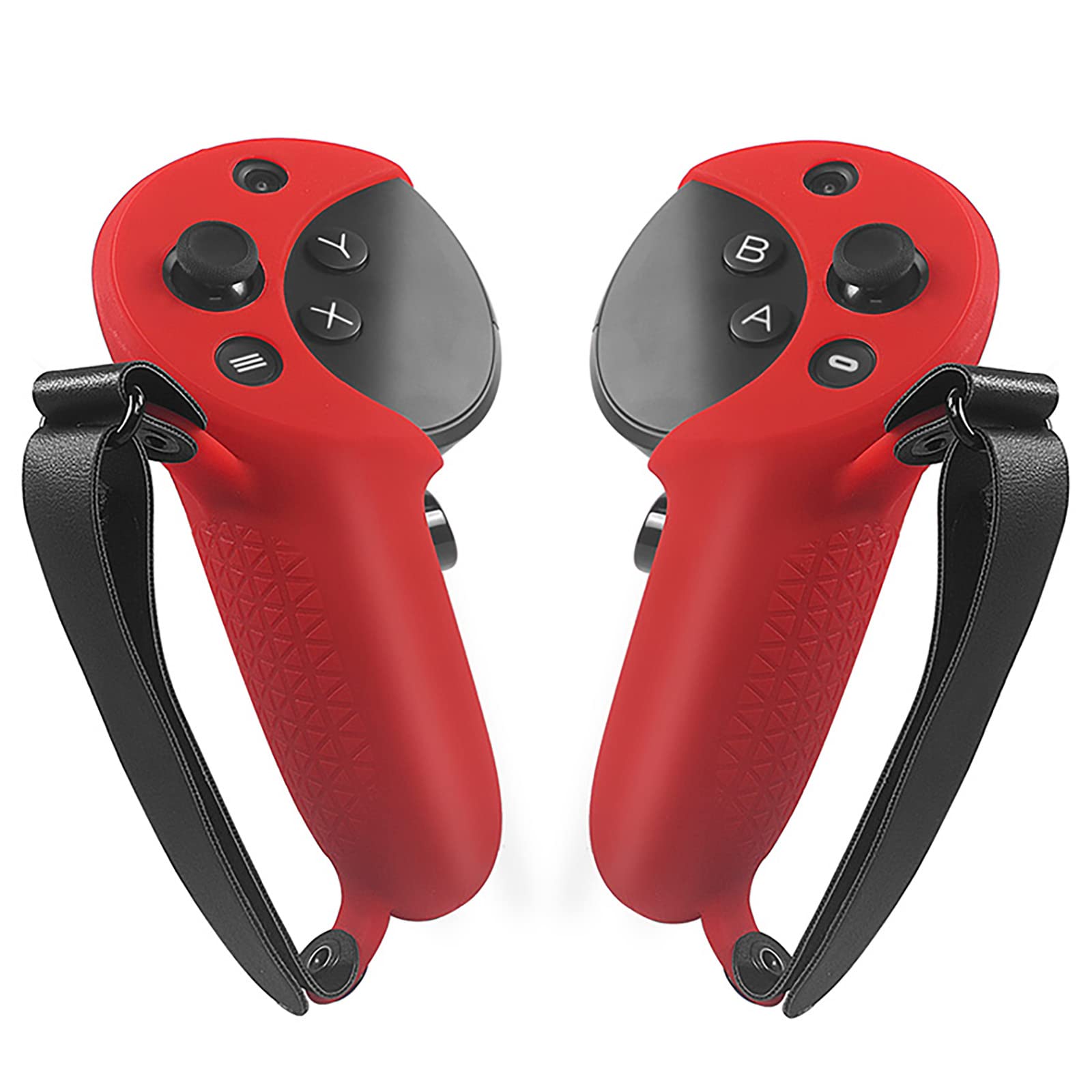 Cover In Silicone Per Meta Quest Pro – Impugnatura Con Cinturino Regolabile, Protezione Antiturto, Disponibile In Nero/Bianco/Rosso/Blu