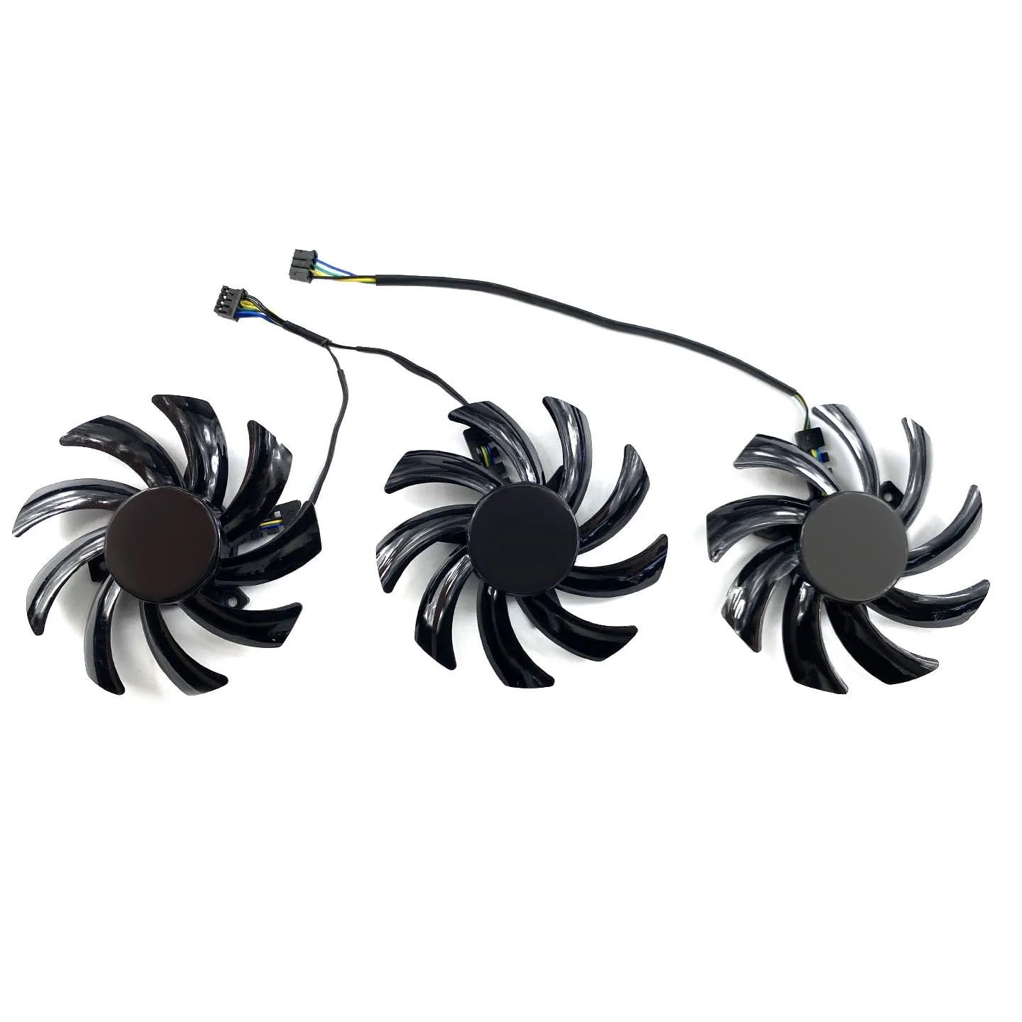 T129215SU do PNY RTX4060ti 4070 XLR8 Verto Triple Fan karta graficzna części laptopa (zestaw z trzema wentylatorami)