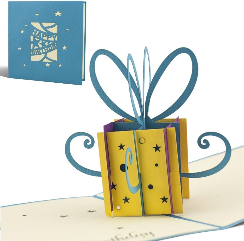 LIN17271 POP UP 3D Karte Zum 70. Geburtstag – Handgefertigt Mit Wow-Effekt