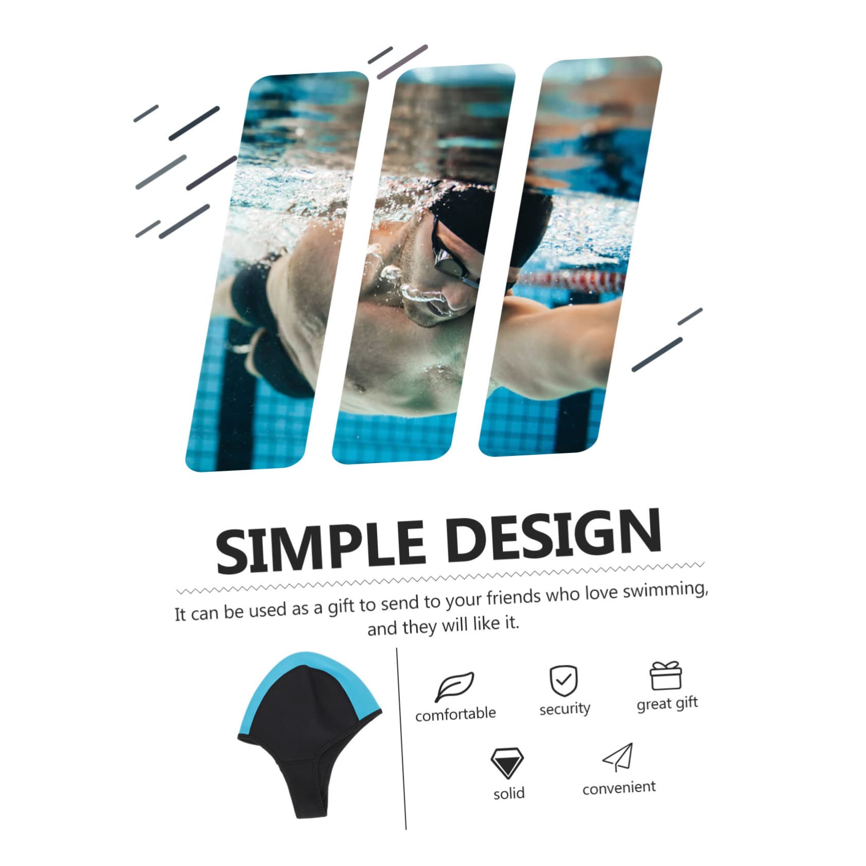 VANZACK De Buceo Equipo De Buceo Gorros De Natación para Mujeres Gorros De Natación para Mujeres Gorro De Buceo Gorros De Baño Pasamontañas Térmicos para Hombres Gorros De Baño