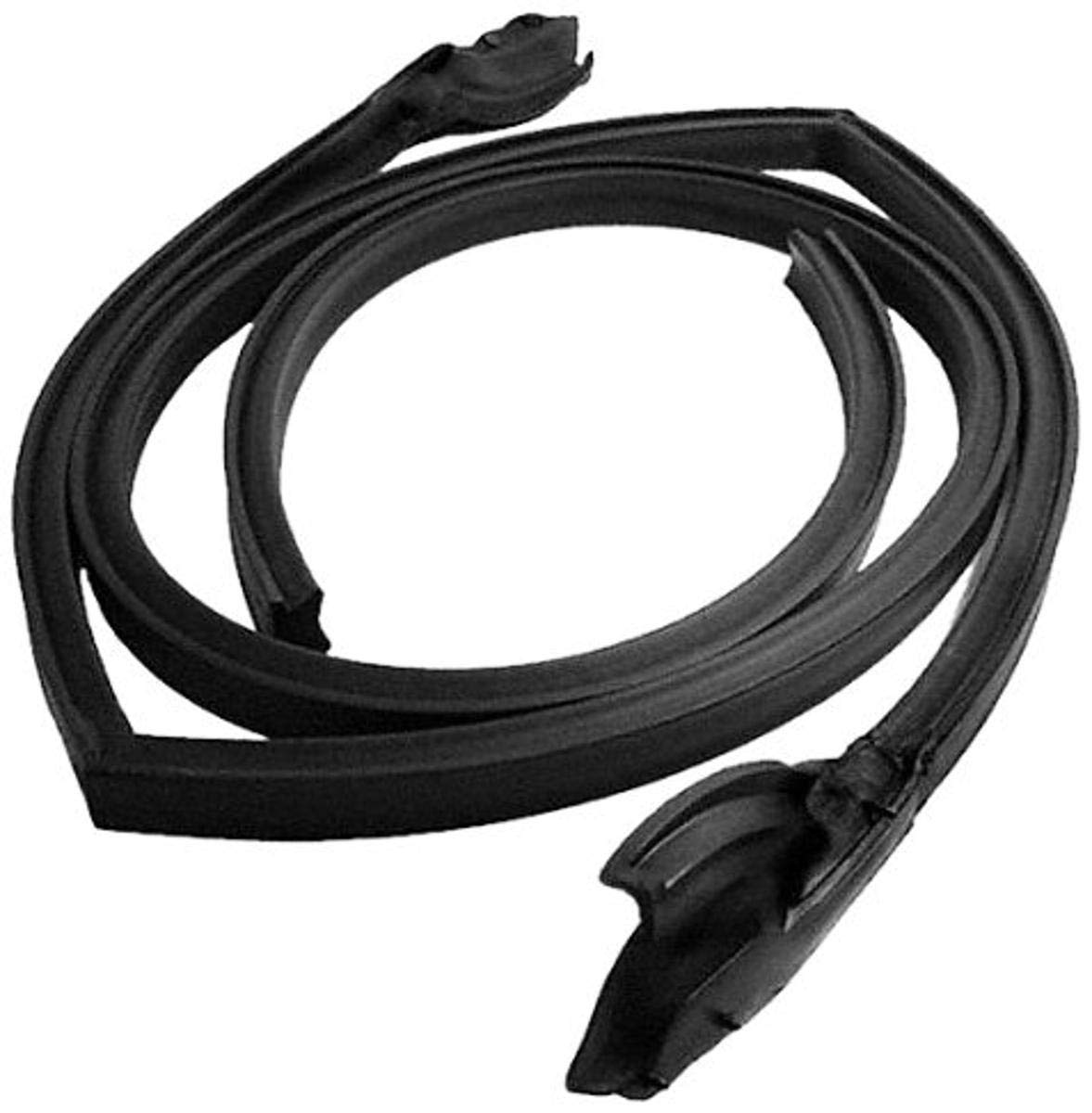 Metro Moulded Parts RR 5010-A Molded Roof Rail Seal for 2-Door Hardtop, Black