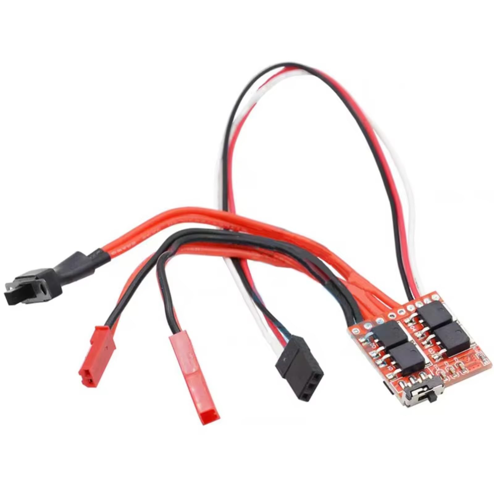 Per ESC Spazzolato Bidirezionale 10A 20A 30A Con Freno Nessun Modello RC Commutabile Accessorio Ricambio Modificato Camion Rimorchio Unidirezionale ESC