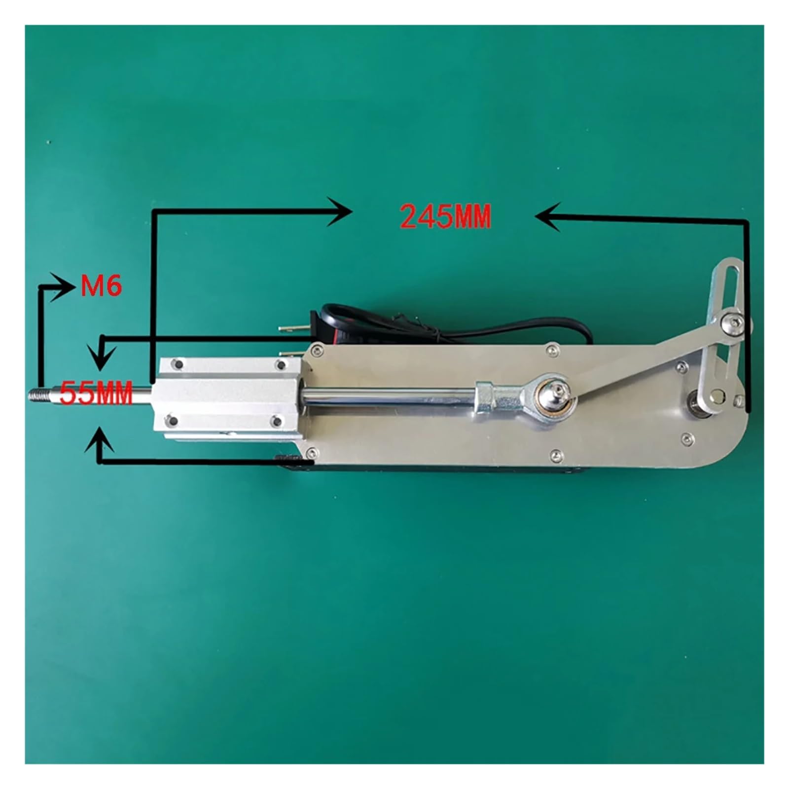 Abridor automático de puertas, Actuador lineal de ciclo alternativo, Motor telescópico de 20-120mm de carrera, juguete eléctrico DIY, movimiento lineal alternativo para familias numerosas, comunidades