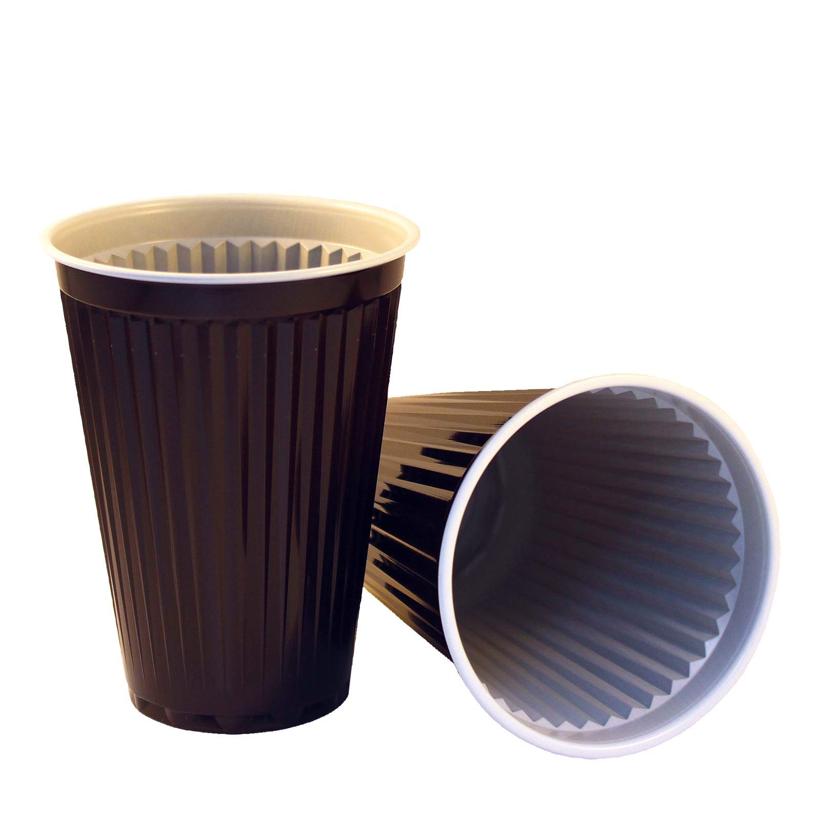 Flo Automatenbecher Thermobecher – 180ml, braun, Polystyrol