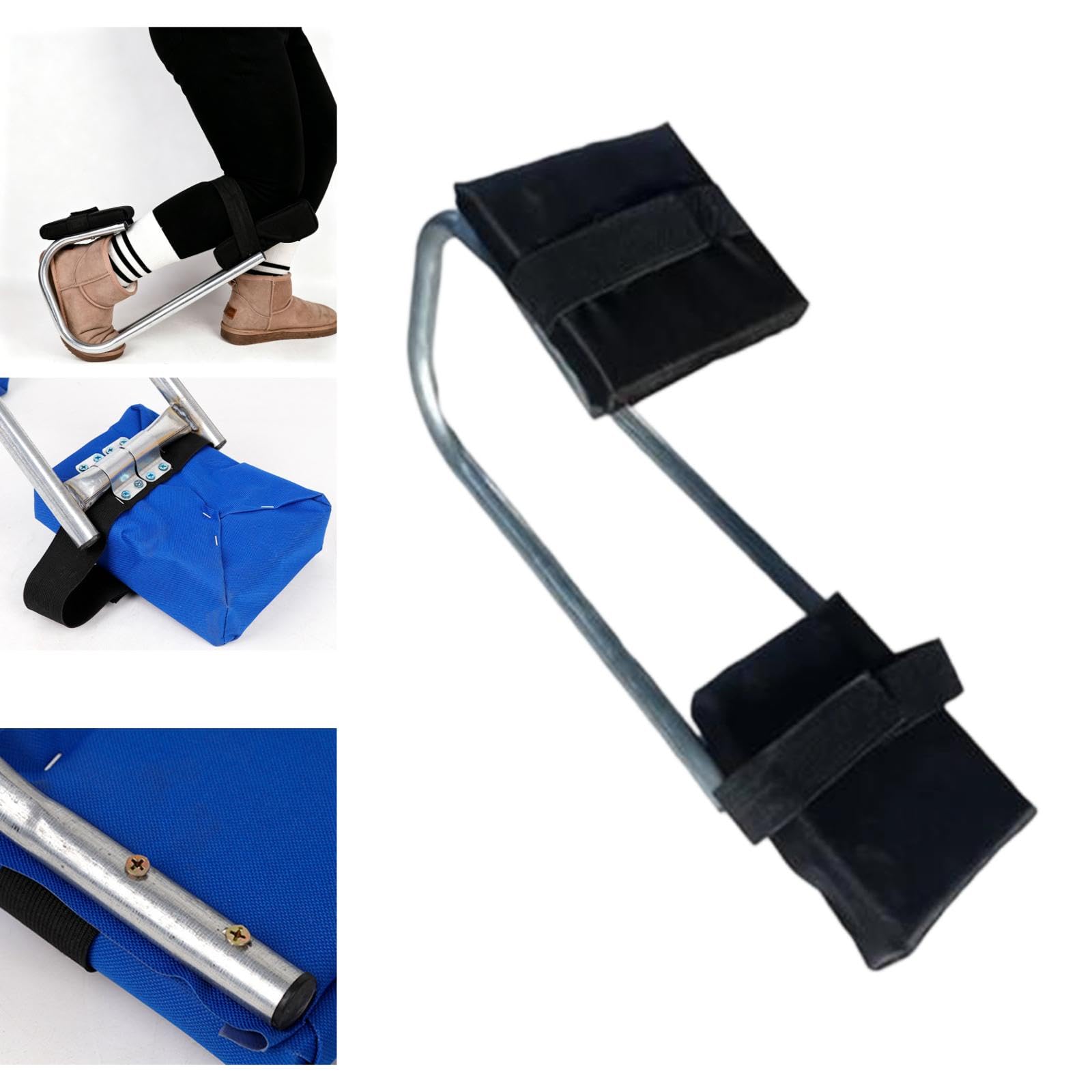 Cojín de protección para arrse en jardinería, ideal para trabajos agrícolas y en huertos al libre, Negro