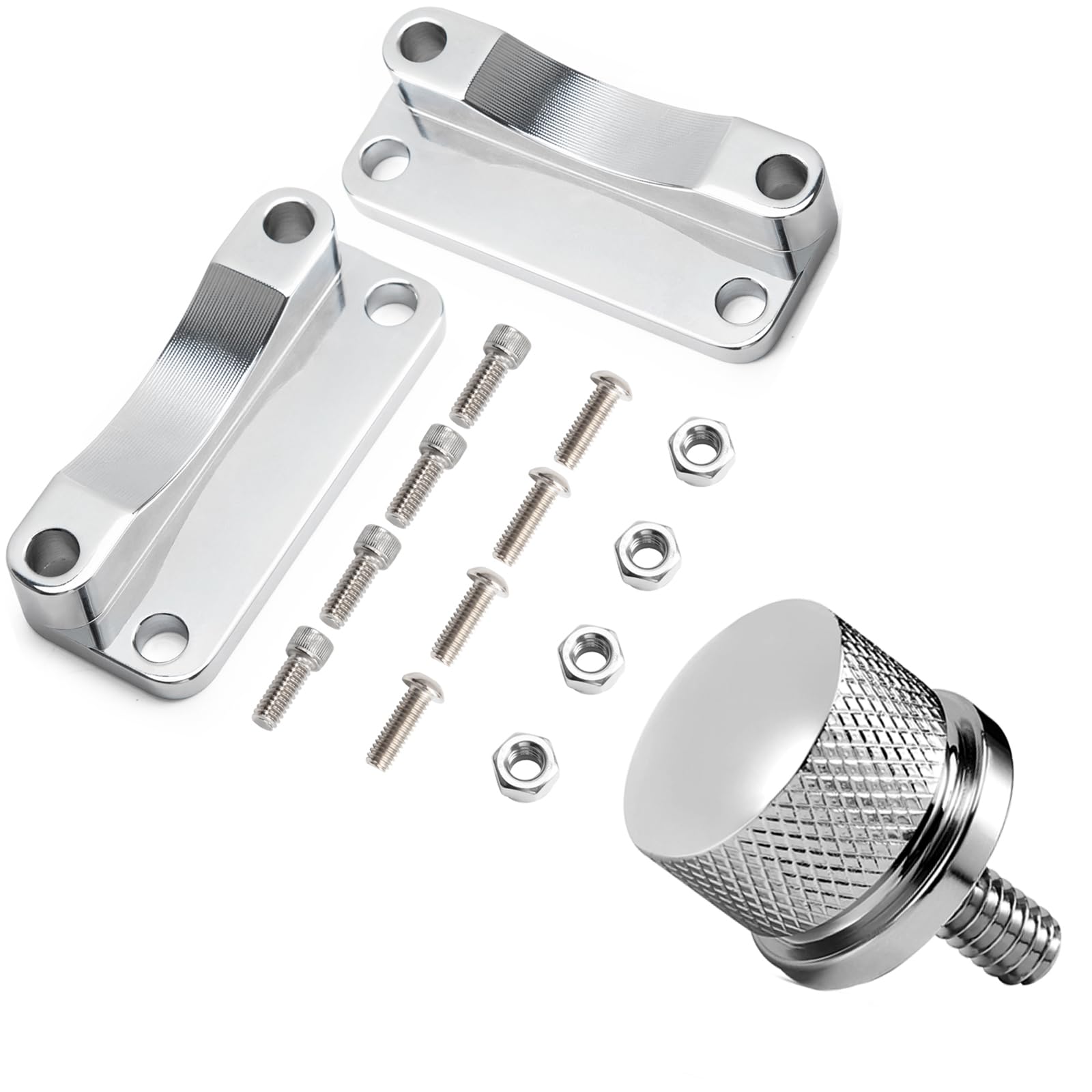 CNC Front Fender Relocator Kit For Harley Touring FLHT/FLHR (2003-2013) 21" Tire
