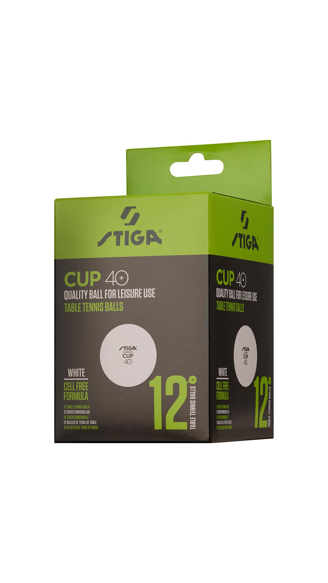 Stiga Cup 40+ Bolas de pingis Adulto