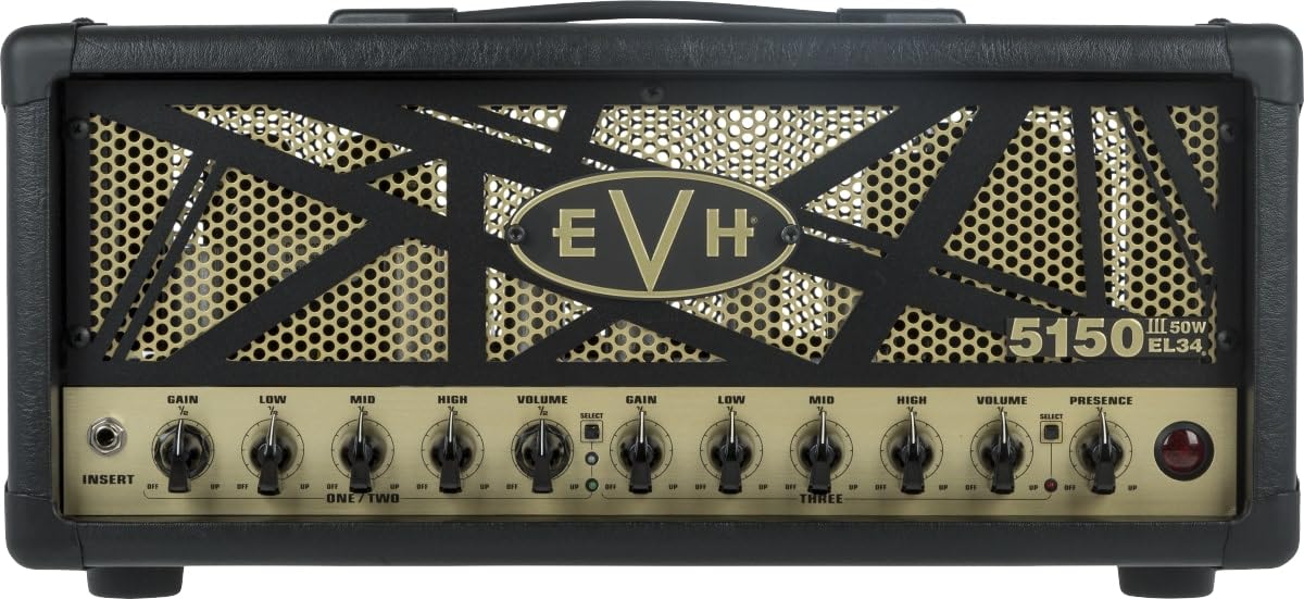Amazon | EVH アンプ 5150III 50W EL34 Head, 100V JPN ブラックアンド