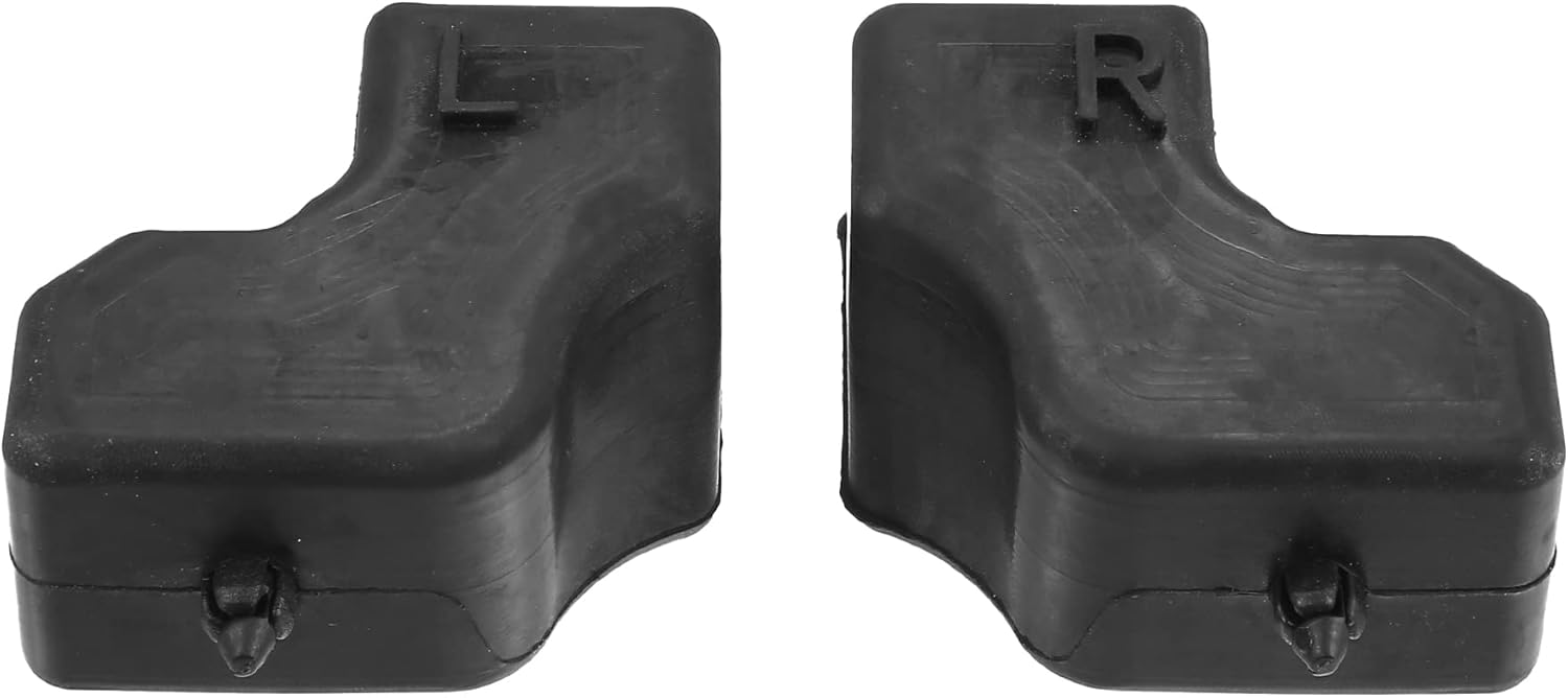 X AUTOHAUX 1 Pair Left Right Side Black Tailgate Rubber Stop Bumpers