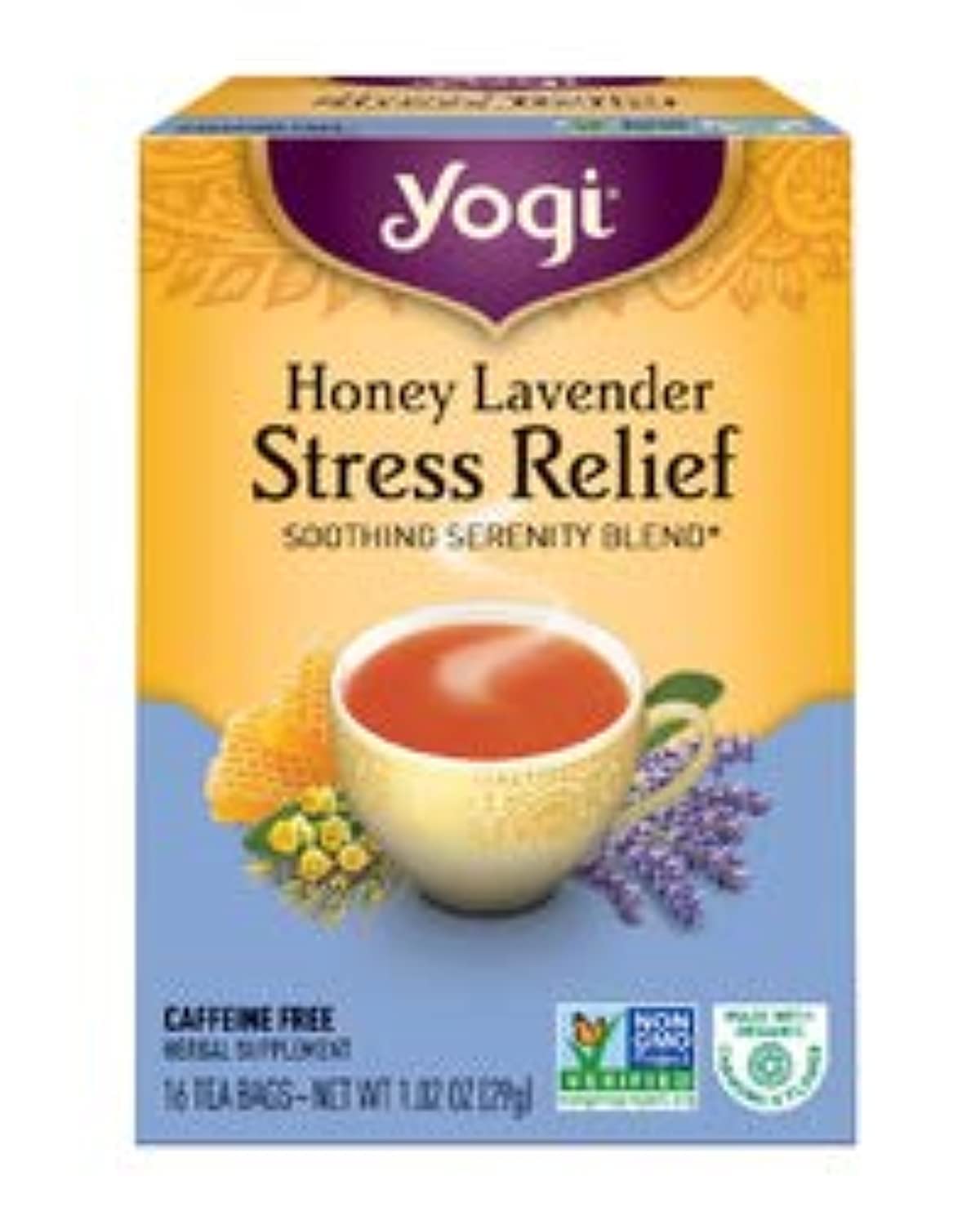 OG3, Hny Lavender Stress Tea, 16 Bag