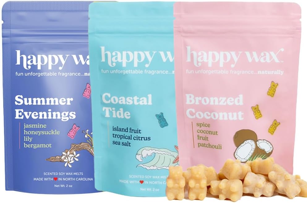 Happy Wax Summer Mix Scented Natural Soy Wax Melts 6oz