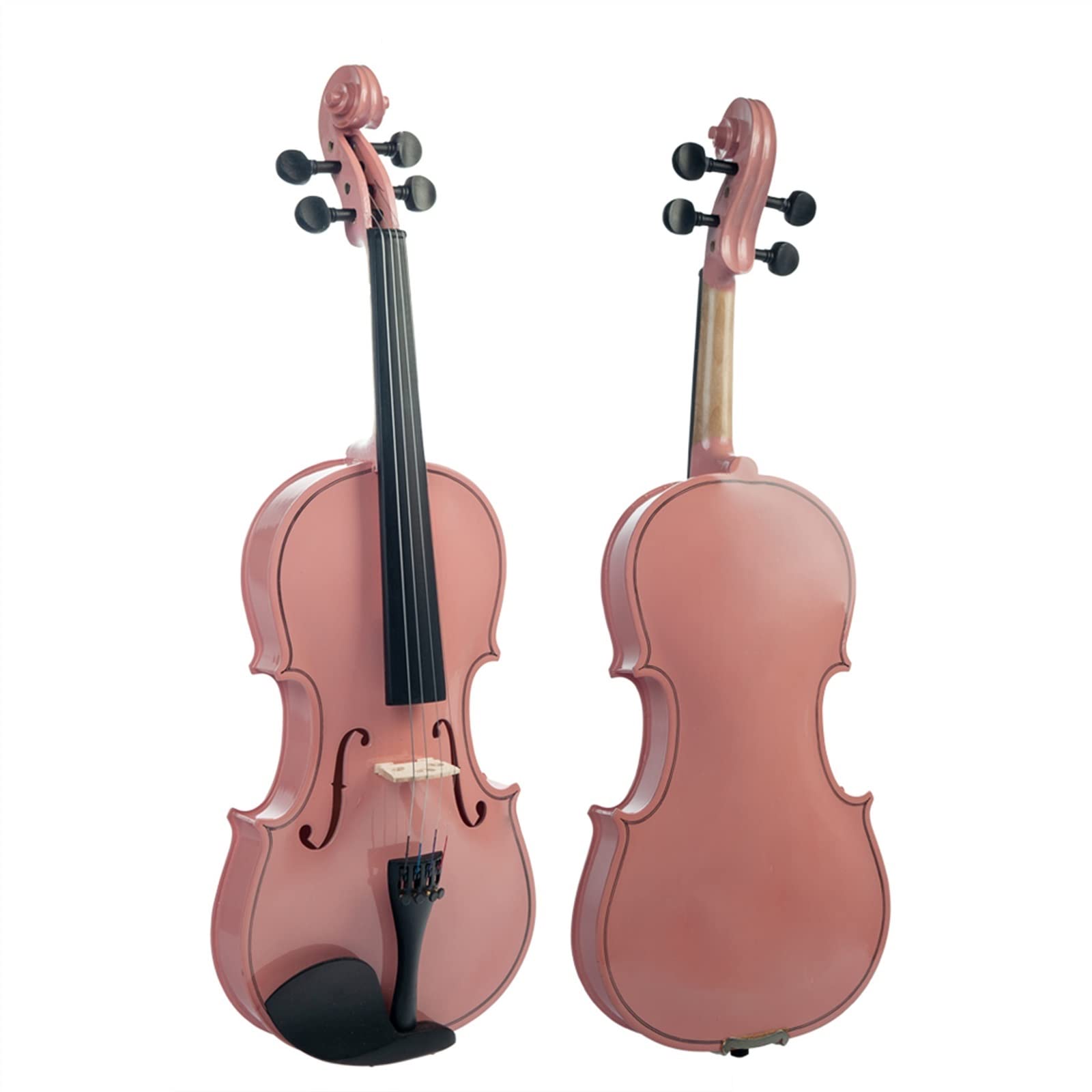 Violini per Studenti Violino Acustico Rosa 4/4 Violino A Grandezza Naturale Violino Violino Per Studenti Violino Acustico Per Principianti Uso Degli Studenti Professionale Violino