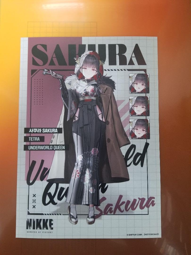 韓国 勝利の女神ニケ 特典 A5ポスター サクラ UUJWHTWU