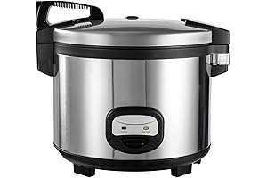 Olla arrocera eléctrica YBSVO: Capacidad excepcional para comidas familiares abundantes