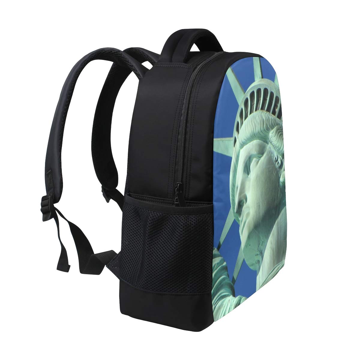 Sac à Dos Voyage Italie Monuments – Tissu Sergé Robuste, 26,7x14x38 Cm – Design élégant Avec Impressions De Monuments Célèbres