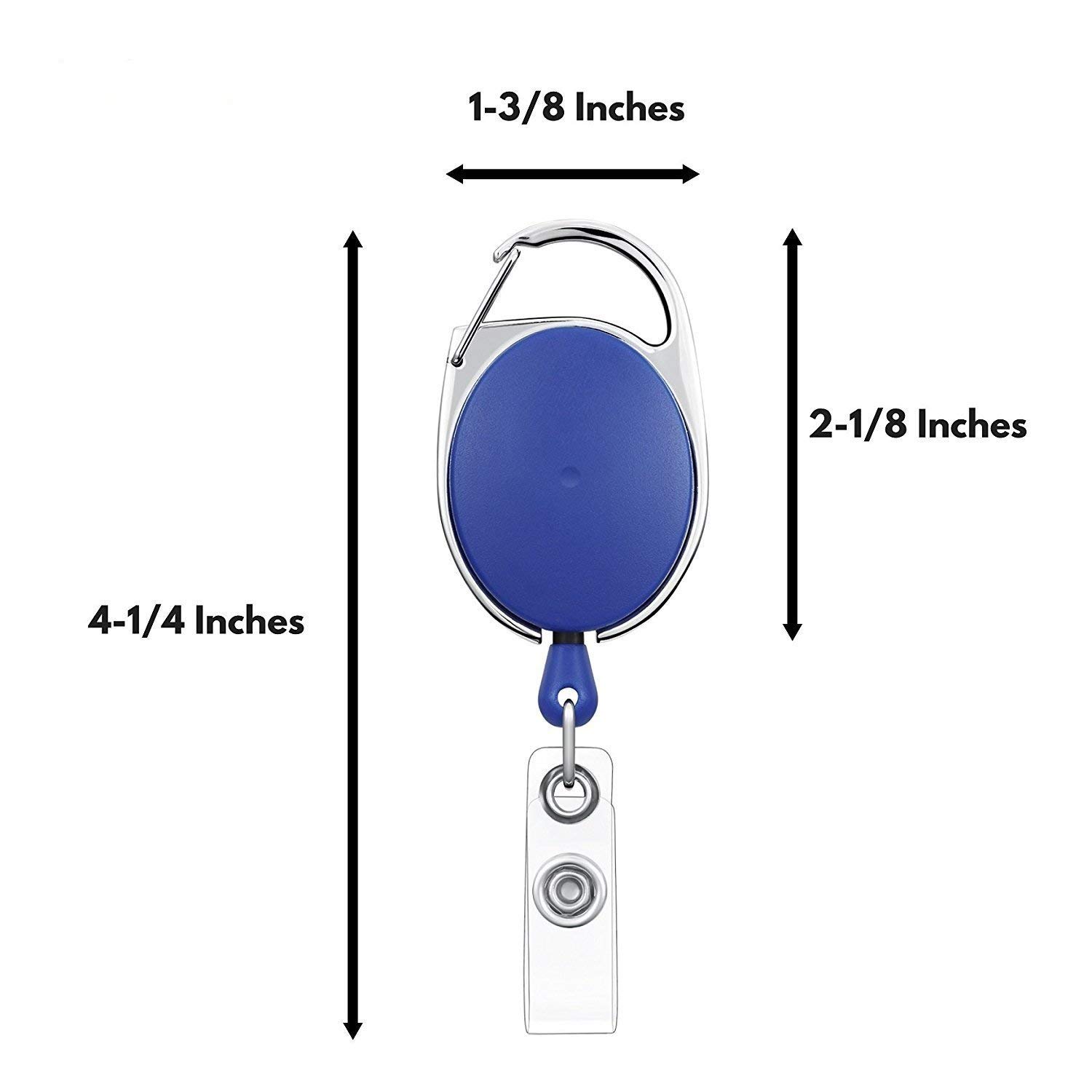 ANG Plastic id Card Holder Cotton ID Badge Holder Lanyard ID Badge Reel 1