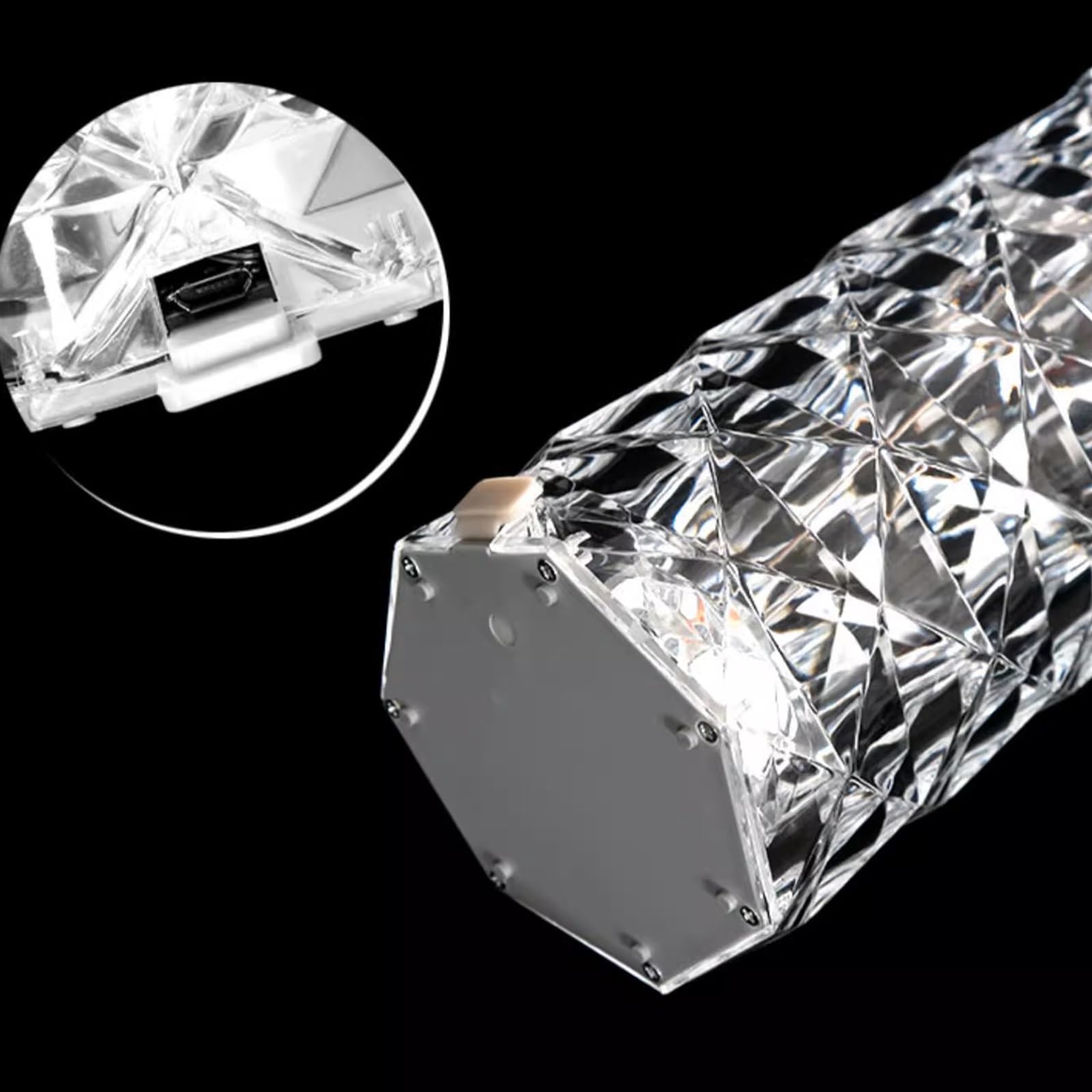 Lampki Nocne Lampa Stołowa Kryształowa Lampa Biurkowa Internet Czerwona Atmosfera Diamentowa Lampa Biurkowa Lekka Luksusowa Kreatywna Sypialnia Ins Girl Lampka Nocna Romantyczna Lampka Nocna do lampy