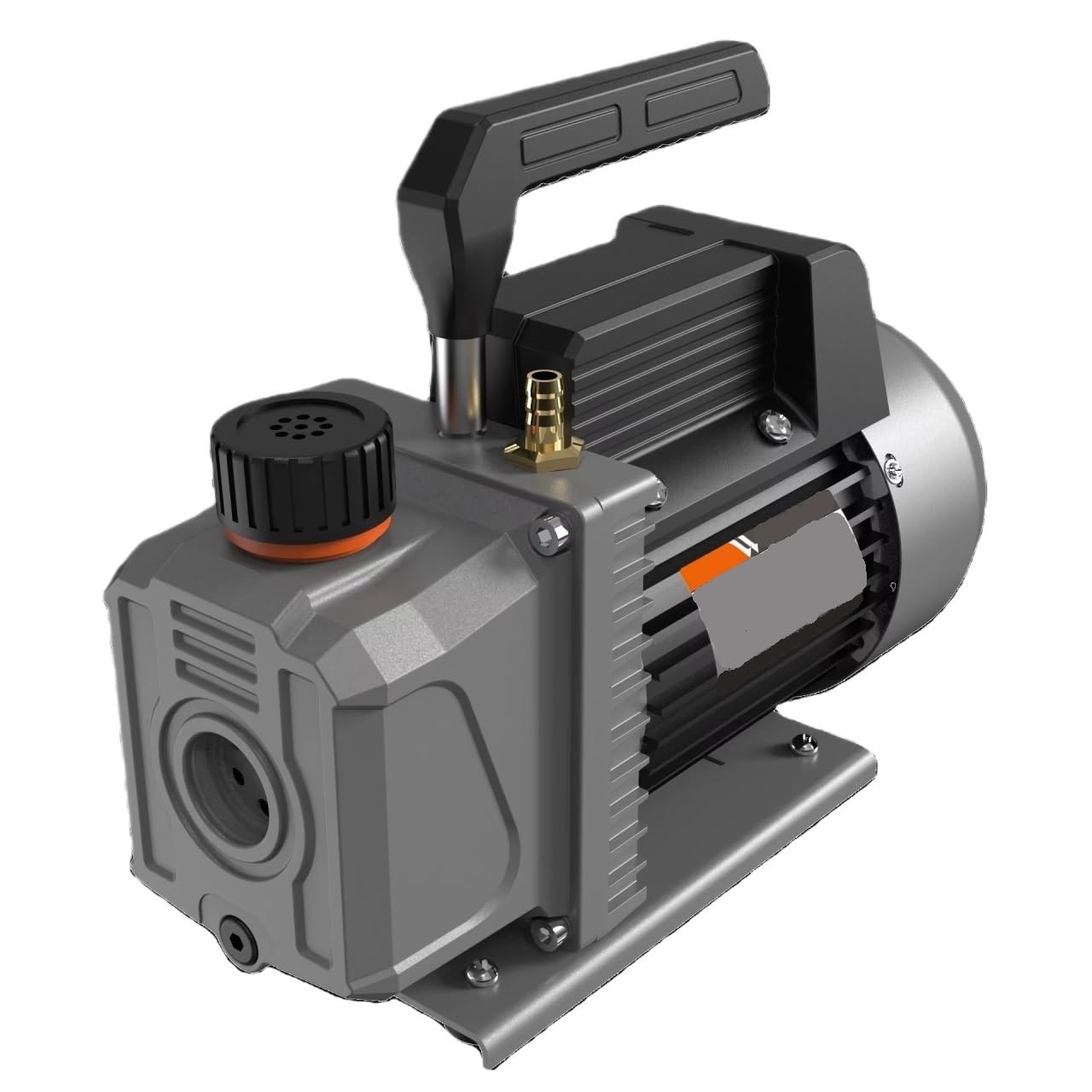 Tragbare einstufige Drehschieber-Vakuumpumpe, Mini-Luftpumpe for HVAC-Reparatur, Labor, Entgasung und industrielle Vakuumnutzung