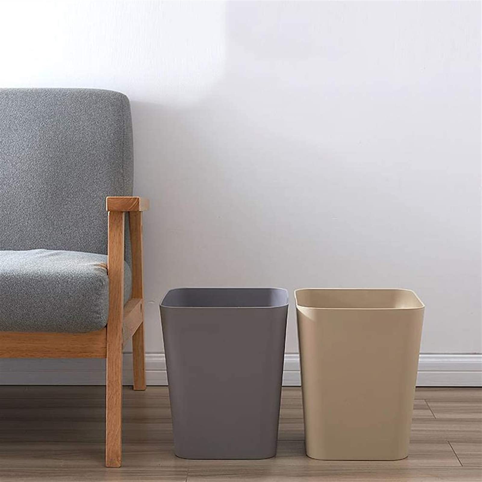 Cestino Rifiuti Rettangolare In Ceramica Design Diamanti – Piccolo 2,5 Galloni Per Bagno, Camera E Cucina