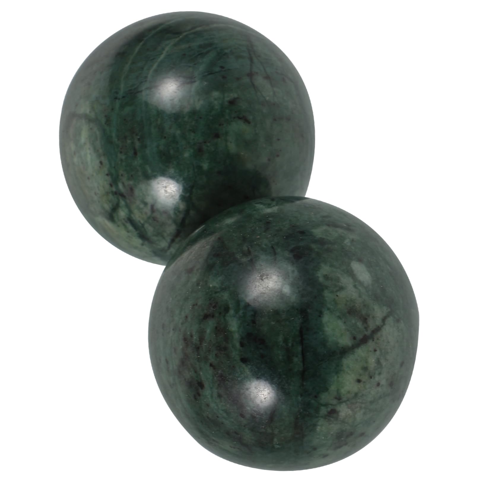 PACKOVE 6stücke Jade Handballs Massagebälle Handmassage Und Handgelenk- Leicht Und Tragbar Für Entspannende Fitness Natürliche Steine Stressreduktion