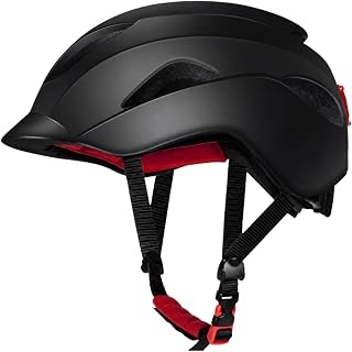 menolana Capacete Para Bike Eletrica Com Policarbonato Suave E Almofada Interna Absorvente Impactos Com Luz Traseira Integrada Para Visibilida